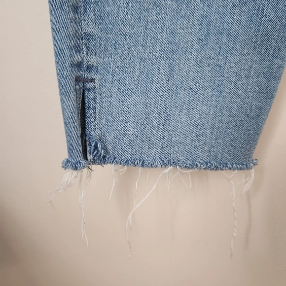 GRLFRND | Karolina High Rise Skinny Raw Hem Jeans in Titanium - Size 31 - Picture 12 of 14